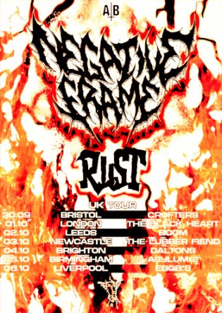 Negative Frame | Rust UK TOUR 2024 