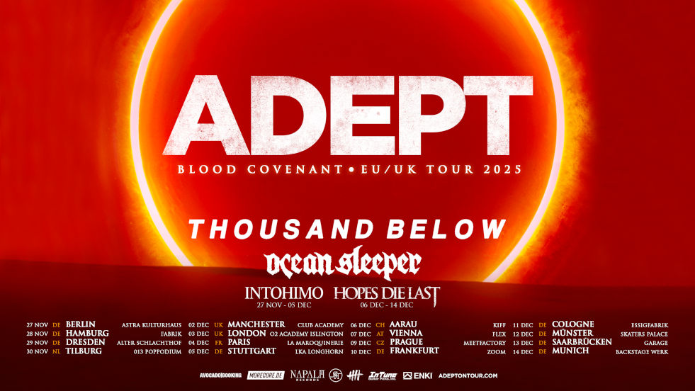 ADEPT 20 Year Anniversary EU/UK Tour 2025