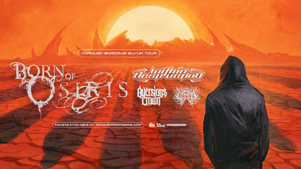 Born Of Osiris Through Shadows EU/UK Tour 2026