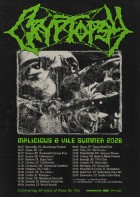 Cryptopsy European Tour Summer 2026