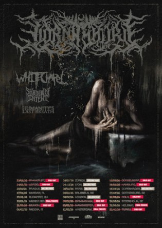 Lorna Shore I Feel The Everblack Festering Within Me - Europe Tour 2026