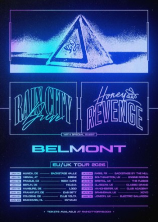 Rain City Drive & Honey Revenge EU/UK Tour 2026