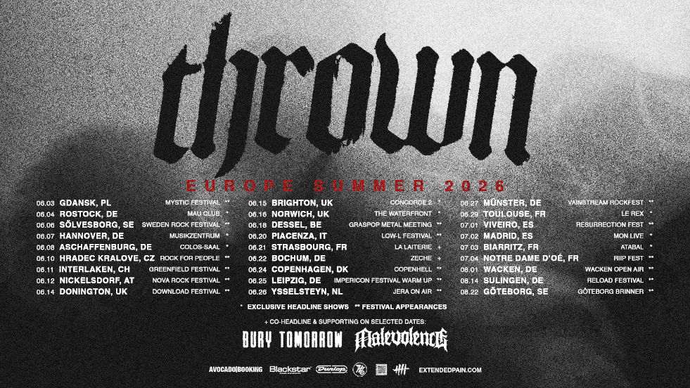 Thrown Europe Summer 2026